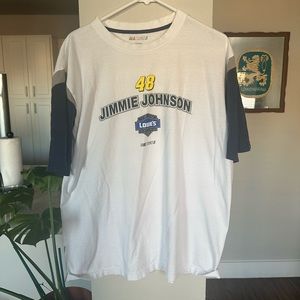 Vintage/Y2K Jimmie Johnson NASCAR Racing Tee #48